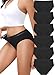 BeReady Unterhosen Damen Baumwolle Unterwäsche Frauen Spitze Brazilian Slip 6er Pack Baumwoll Hipster Sexy Soft Panties Atmungsaktiv Weich Pantys Women Underwear Mehrpack S-XXL