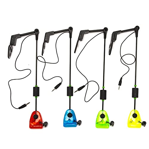 Kqcibz 4Pcs Fishing Swingers Set Fishing Bite Alarm Indicators in...
