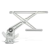 A-Premium Front Left Driver Side Manual Window Regulator Without Motor Compatible with Toyota 4Runner 1990-1991, Pickup 1989-1995, 2-Door Only, without Vent Window