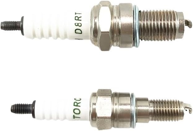 Motorcycle Accessories Spark Plug D8RTIP and JH9RC High Performance For ZS194MQ NC450(1pcs of D8RTIP)