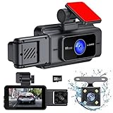JESWO Cámara WiFi para Carro, 3'' HDR 1080P...