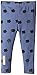 L'ovedbaby Unisex-Baby Newborn Organic Leggings, Slate Cloud, 0-3 Months