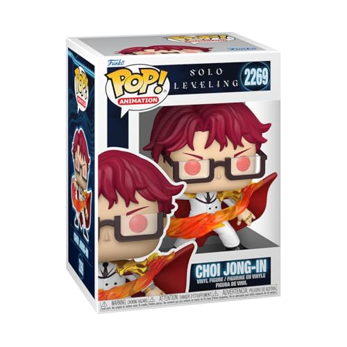 Funko POP! Animation: Solo Leveling Season 1 - Choi Jong-in - Figura in vinile da collezione - Idea regalo - Prodotto ufficiale - Giocattoli per bambini e adulti - Modello di figura per collezionisti