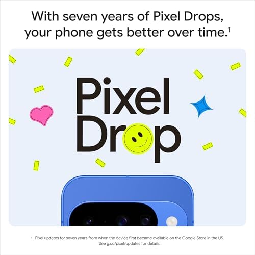 Google Pixel 10 - Unlocked Smartphone with Gemini - Obsidian - 128 GB — view 7