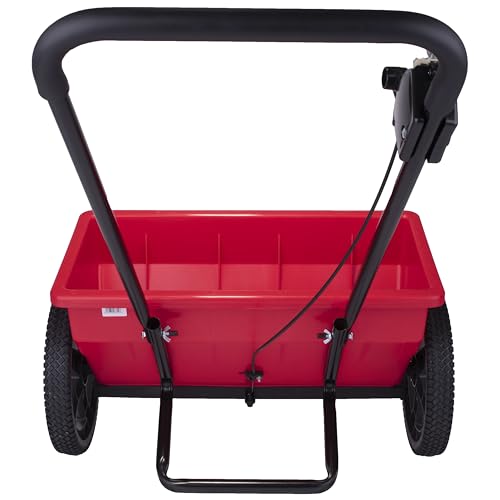 EarthWay Products 7312 Red 75LB Drop Spreader - Weed and Feed Lawn Fertilizer, Fertilizer Spreader, 22" Coverage, Adjustable Flow, Lawn Care Equipment for Homeowners - Image 6