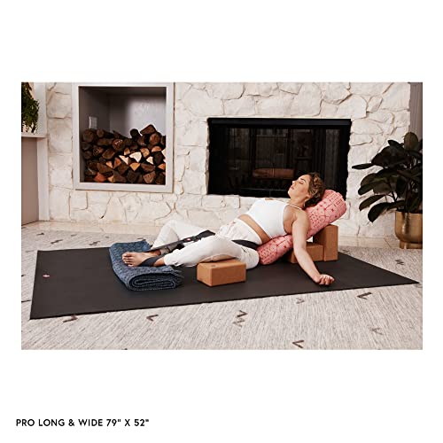 Manduka PRO Yoga and Pilates Mat - Black (200cm Wide) by Manduka - Image 4