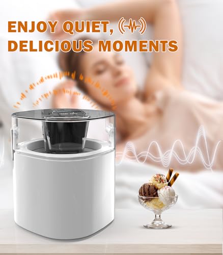 Vilupvie 1.52-Qt Freezer-Bowl Ice Cream Maker — view 4