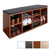 Mueble Zapatero Almacenaje Cofre de madera Trastero Buffet Caja de zapatos mujer y hombre y niño Vestuario