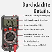 Brennenstuhl Multimeter MM-01 mit manueller Messbereichsauswahl – Ansicht 5