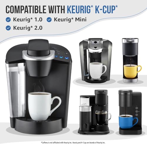Image of Caffenu Keurig Compatible Descaling Solution and Cleaning Pods Kit, 4 Uses