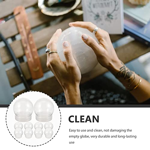 EXCEART 10 Pcs Globo De Neve Faça Você Mesmo Planeta Terra Organizador De Dinheiro Para Dinheiro Vit