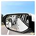 2PCSBlind Spot Mirror 360 Degree Adjustable Rearview Convex Mirror Car Reverse Wide Angle Parking Rimless(2PCS)