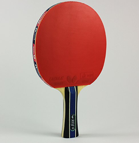 image for Butterfly RDJ S5 Shakehand Table Tennis Racket, RDJ Series, Offers An 