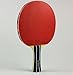 Butterfly RDJ S5 Shakehand Table Tennis Racket, RDJ Series, Offers An Ideal Balance Of Speed, Spin And Control, Recommended For Beginning Level Players,Red and Black