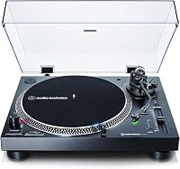 Audio-Technica LP120XUSBBK Direktangetriebener Plattenspieler (Analog und USB) schwarz – Ansicht 2