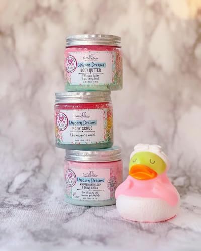 Bella And Bear LU23BSB200U Unicorn Dream Body Scrub Skin Care Exfoliating Body Wash - Cruelty-Free, Paraben Free, Vegan-Friendly Sugar Scrub With Pineapple And Papaya Scent thumb #2