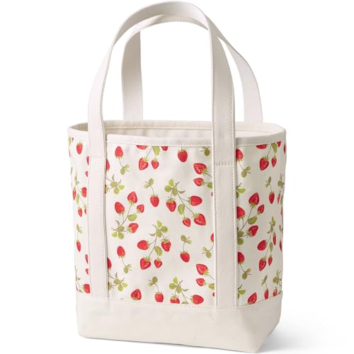 Image of Lands' End Open Top Canvas Tote Bag
