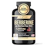 gflow vitamins Berberine HCl 1200 mg in Vegetable Capsules | Berberine Top Choices Made in The USA