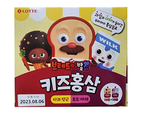 (LOTTE)�L�b�Y�g�Q100mlX20�� (�Ԃǂ��B���10�� )/(��񂲁B�ɂ񂶂� 10�� )