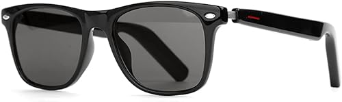 Miniatura 8 de Gafas inteligentes para hombres y mujeres con altavoz AAC oído abierto música botones táctiles foto remota inteligente Bluetooth gafas de sol, C