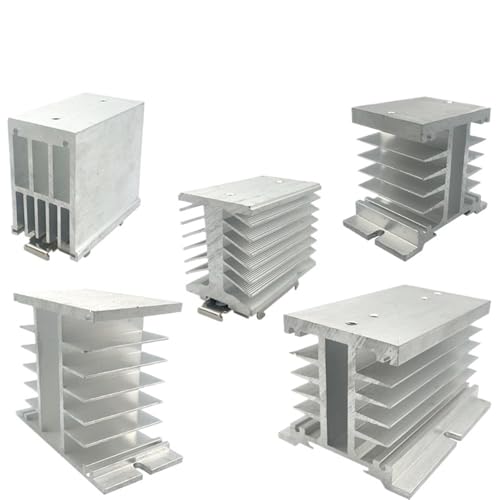 Dissipateur en aluminium extrudé pour relais statique de puissance SSR