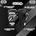 Yokkao Muay Thai Boxing Gloves - Essential Gloves for Beginners Men & Women Microfiber Leather Multi-Layered Foam Padding & Secure Fit (Essential Black, 14oz)