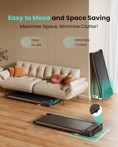Abonow Walking Pad with 8% Incline & Remote Control — view 7
