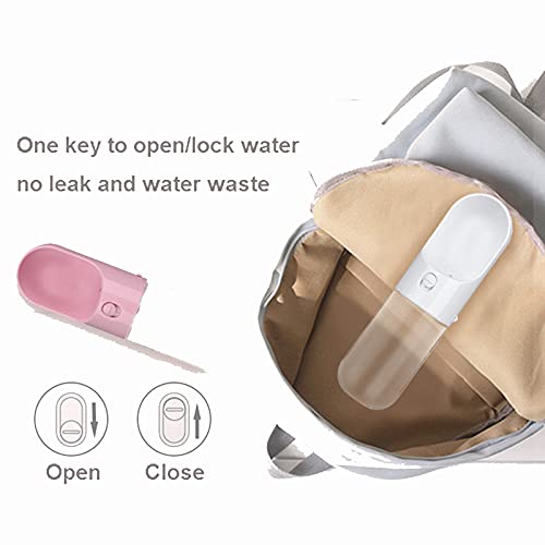 ANApetshop Portable Dog Water Bottle Pet Water Bottle Lightweight Leak Proof Puppy Dispenser Feeding Cup for Outdoor… - Image 5