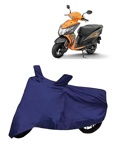 Image of FRONCH Waterproof Bike /Scooty Cover For Honda Dio Ing (Dio Ing Scooty Cover /Dio Ing Scooty Cover Waterproof /Honda Dio Ing Scooty Cover), Blue
