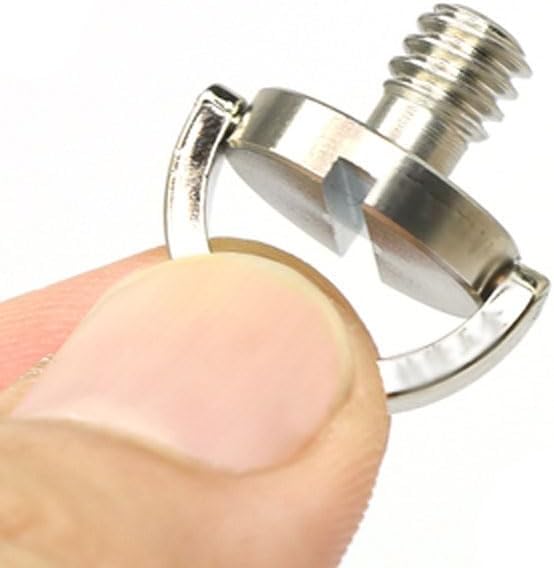 2PCS Thumb Ring Screw Slotted Camera Stabilizer Bolts tripod SLR Eye Screws 1/4