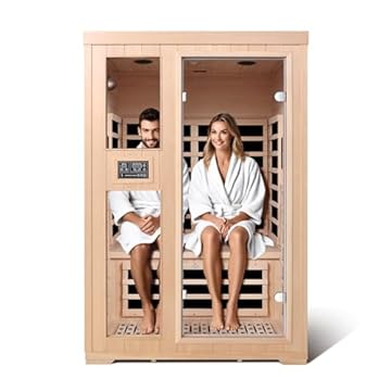 2 person infrared sauna indoor