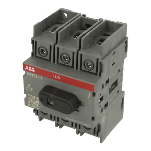 OT125F3 | 1SCA105033R1001 | ABB OT125F3 Switch-DISCONNECTOR 3 Pole, 125A