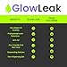 Professional Pool Leak Detection Kit + 2 Precision Dispensing Applicators with 50% More Underwater Leak Identification Dye for All Pool Types (12 fl oz) Neon Green