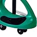 Wiggle Car Ride On Toy - No Batteries, Gears or Pedals - Twist, Swivel, Go - Outdoor Ride Ons for Kids 3 Years and Up by Lil' Rider (Green)