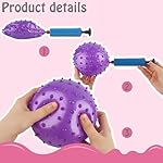 LOVEINUSA 6PCS Bounce Balls, 6inch Sensory Balls with Pump for Babies Toddlers - Image 3