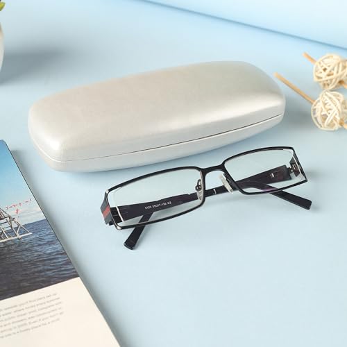 Image of VIVID Vision Unisex Adult Eyewear Specs Case Cover | Screw Driver | Free Cloth | Protect Eye Glasses | Chashma Dibbi | Spectacle Box | HINGE-SPRING | Metal | 3 IN 1