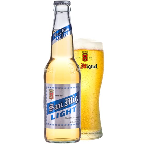 Amazon.co.jp: サンミゲール・ライト 瓶 330ml 24本 フィリピンビール