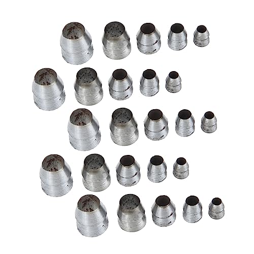 LIFKICH Practical Iron Wedges Set Round Wedge Set for Axe Multi-Functional Hammer Steel for Ax