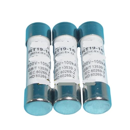 Fusible RO14 500V 4A en céramique RT19-16 pour protection électrique 8x32mm 20 pièces