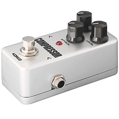 Compressor Guitar Pedal, Mini Effect Processor Fully Analog Circuit Universal for Guitar and Bass, Exclude Power Adapter - KOKKO (FCP2) - Thumbnail 5