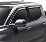Auto Ventshade [AVS] In-Channel Ventvisor / Rain Guards | Smoke Color, 4 pc | 194381 | Fits 2017 - 2022 Ford F-250/F-350/F-450 Super Duty SuperCrew