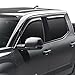 Auto Ventshade [AVS] In-Channel Ventvisor | 2001 - 2005 Chevrolet S10/GMC Sonoma Crew Cab - Smoke, 4 pc. | 194755