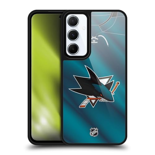 Coque Samsung Galaxy A55 5G NHL San Jose Sharks Head Case Designs en gel renforcé protège le mobile