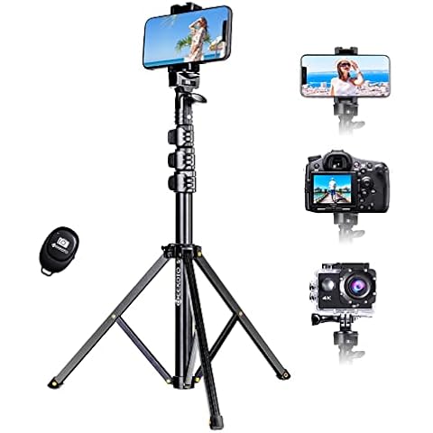 Geekoto Cell Phone Tripod: Selfie Stick and Tripod Combo Cover