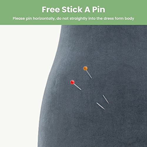 image for PayLessHere Mannequin Body Dress Form Torso Female Manikin 49.6-63.4 I