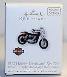 Hallmark Harley Davidson XR750 12th in Series 2010 Miniature Ornament
