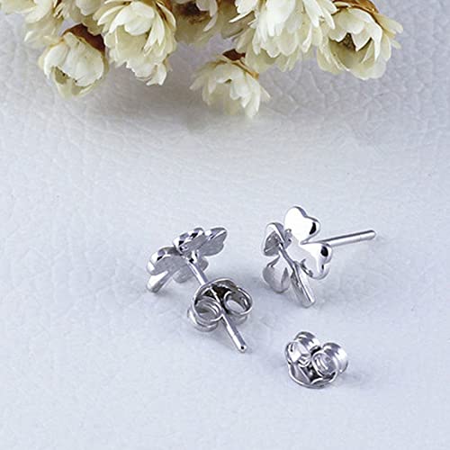 20-Piezas-Tapones-para-Los-Oidos-con-Cierre-de-MariposaTuercas-de-Pendientes-Plata-de-Ley-925-de-Mariposa-ChapadosCierres-de-pendientes-de-vastago-de-plata-en-forma-de-mariposa