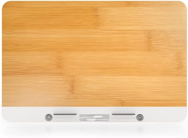 Wooden Reading Rack Adjustable Desktop Book Clip Holder Computer Tablet Bracket to Put Picture Books