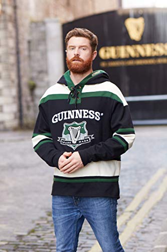 Guinness Hooded Ice Hockey Jerseys for Men | Soft-Cotton Irish Hockey Jersey | Perfect Hockey Hoodie for Everyday wear3