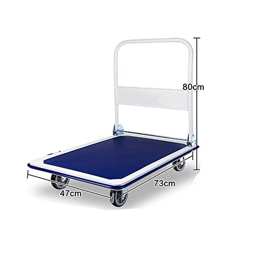 Carretilla pequeña plegable de aluminio 38x40x104 cm miniatura 2